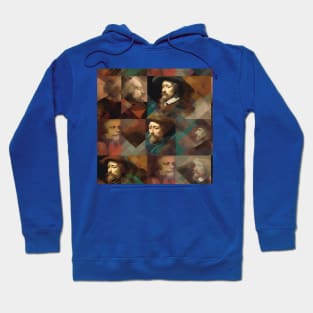 Rembrandt Paintings Mashup Hoodie